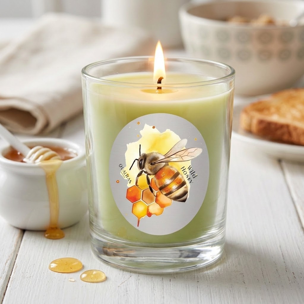 Wild Honey - Beeswax Candle