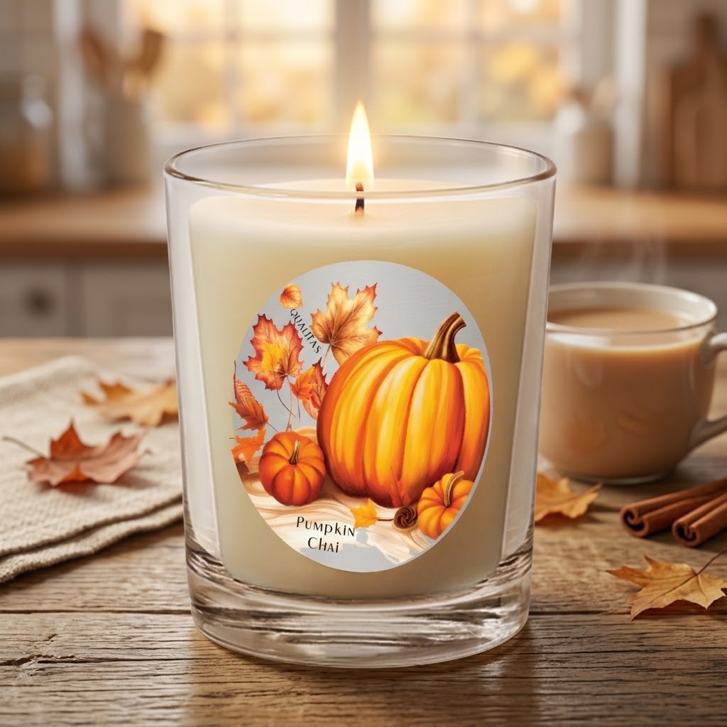Pumpkin Chai - Beeswax Candle