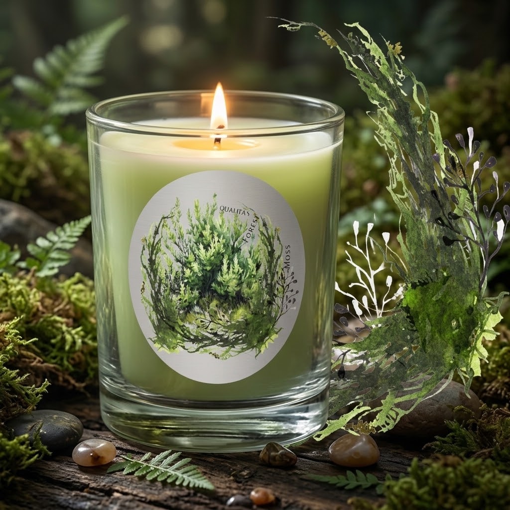 Forest Moss - Beeswax Candle