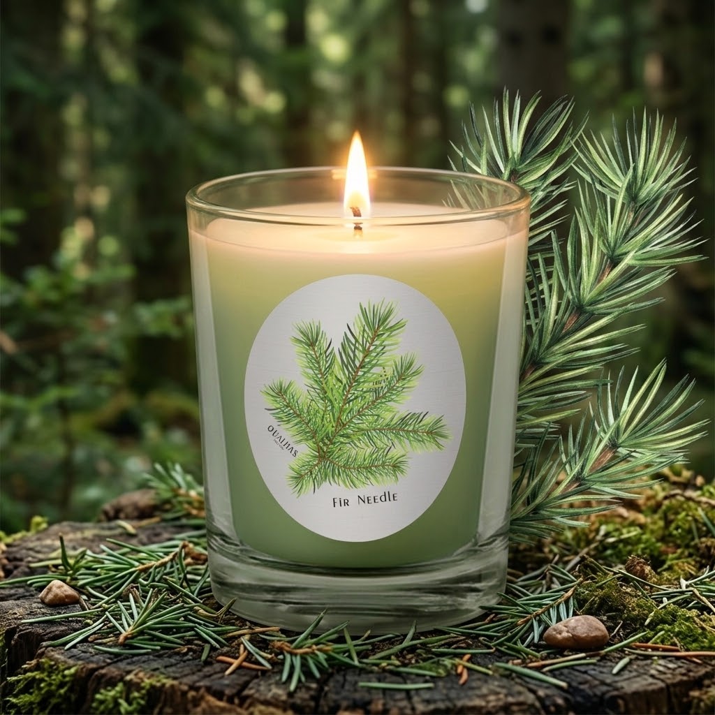 Fir Needle - Beeswax Candle