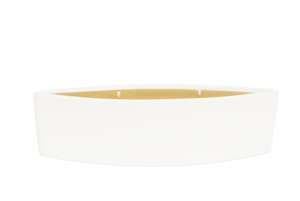 Meissen Saxon Vase - 100% Pure Beeswax Candles Made in USA | Qualitas Candles 