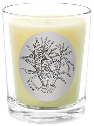 Ginger Grass - 100% Pure Beeswax Candles Made in USA | Qualitas Candles 