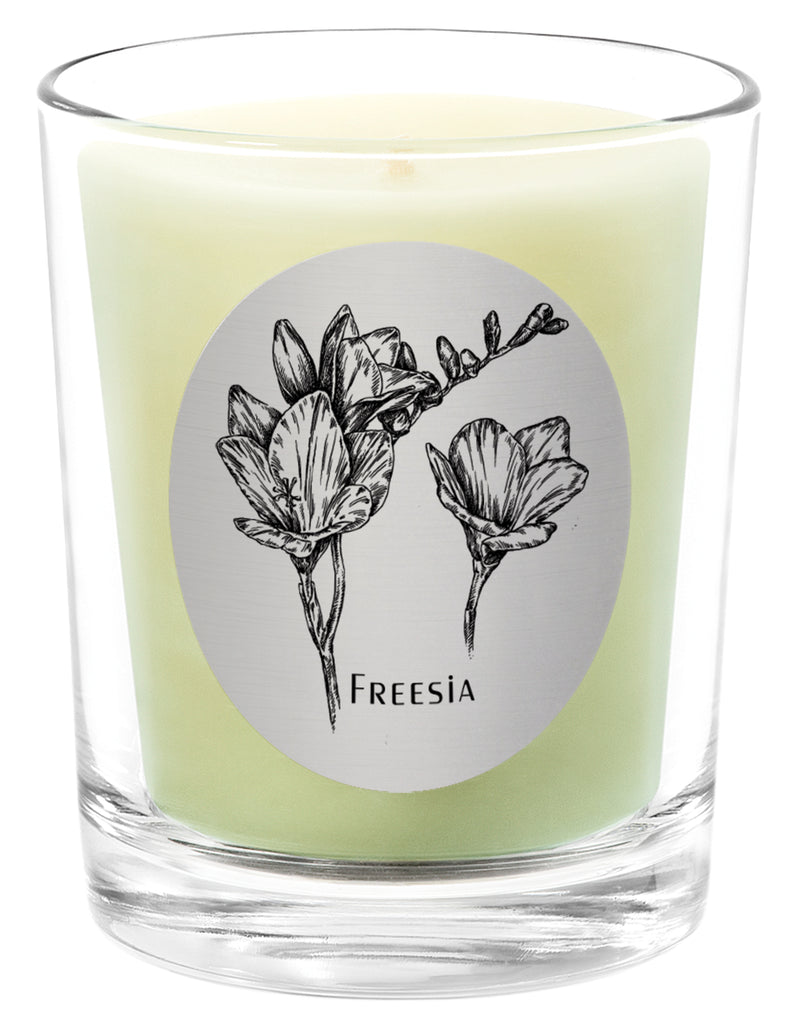 Freesia - 100% Pure Beeswax Candles Made in USA | Qualitas Candles 