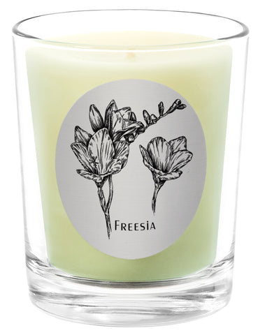 Freesia - 100% Pure Beeswax Candles Made in USA | Qualitas Candles 