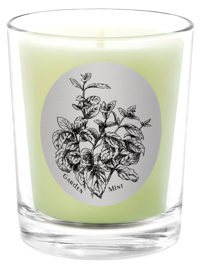 Garden Mint - 100% Pure Beeswax Candles Made in USA | Qualitas Candles 