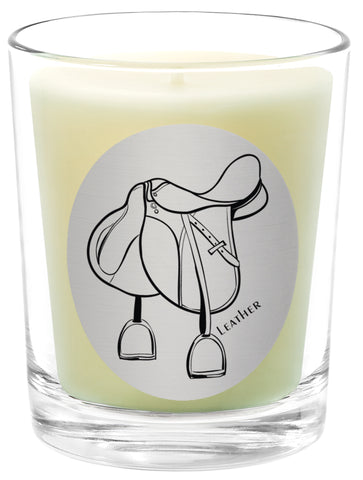 Leather - 100% Pure Beeswax Candles Made in USA | Qualitas Candles 