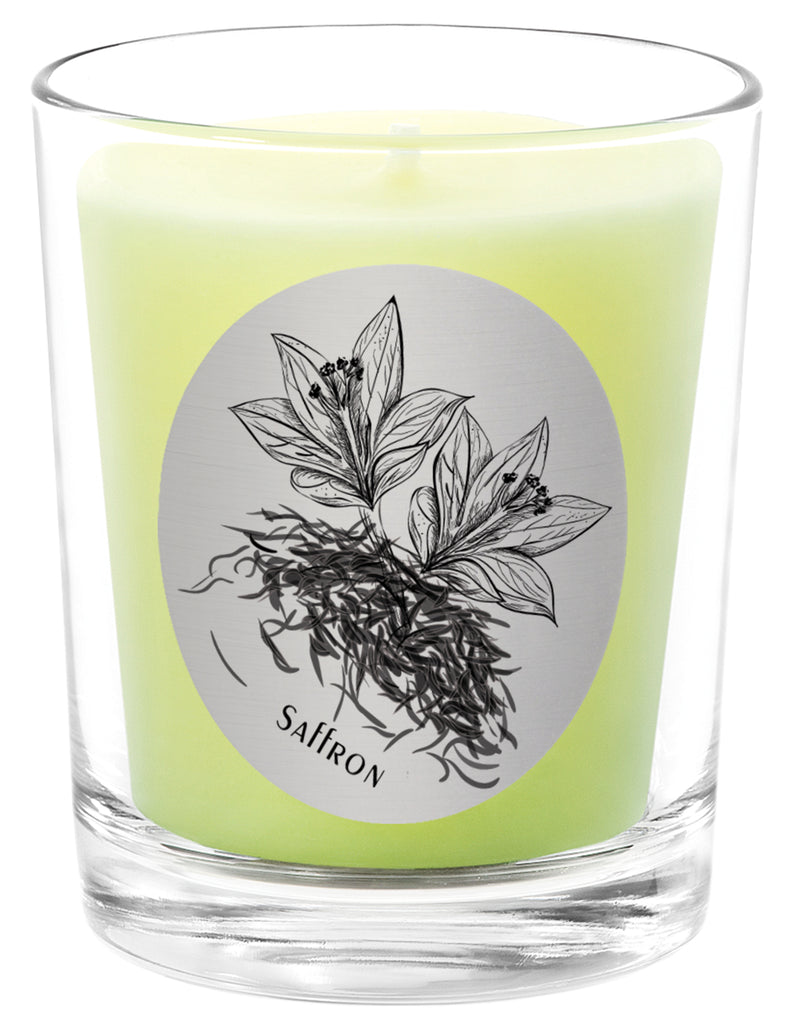 Saffron - 100% Pure Beeswax Candles Made in USA | Qualitas Candles 