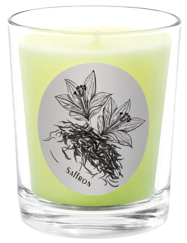 Saffron - 100% Pure Beeswax Candles Made in USA | Qualitas Candles 