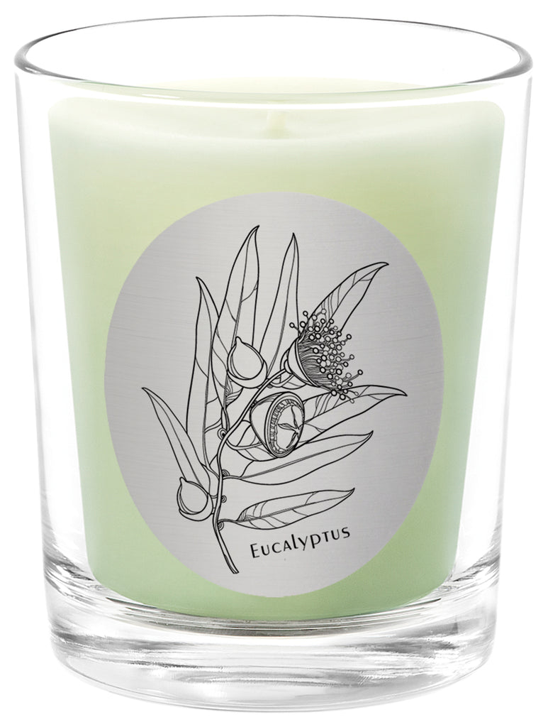 Eucalyptus - 100% Pure Beeswax Candles Made in USA | Qualitas Candles 