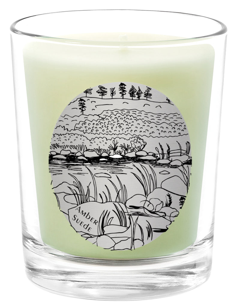 Amber Suede - 100% Pure Beeswax Candles Made in USA | Qualitas Candles 