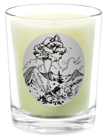 Amber Patchouli - 100% Pure Beeswax Candles Made in USA | Qualitas Candles 