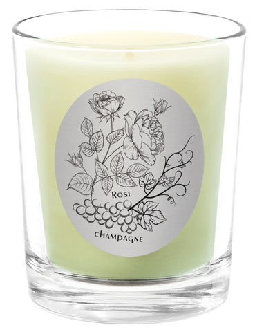 Rose Champagne - 100% Pure Beeswax Candles Made in USA | Qualitas Candles 
