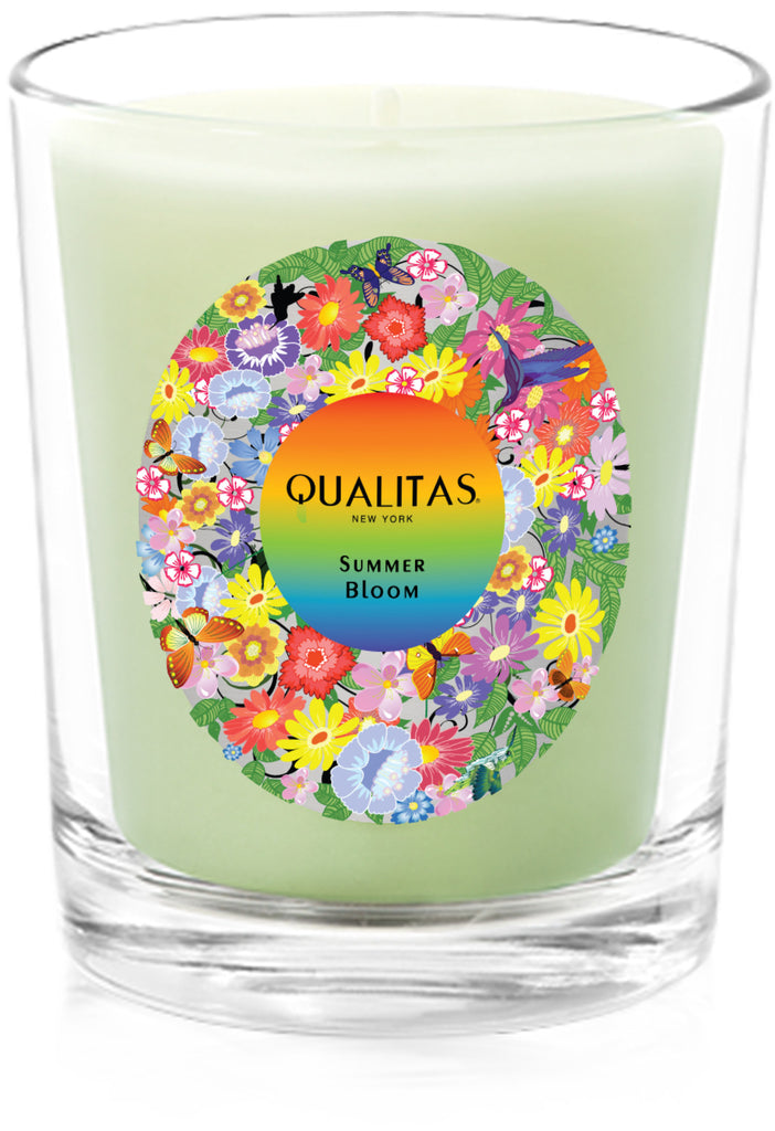 Summer Bloom - 100% Pure Beeswax Candles Made in USA | Qualitas Candles 