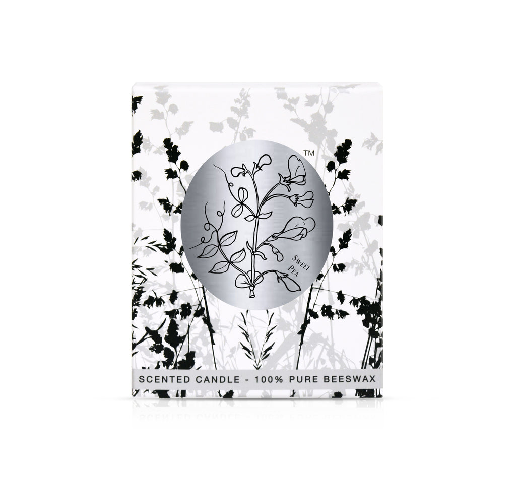 Sweet Pea - 100% Pure Beeswax Candles Made in USA | Qualitas Candles 