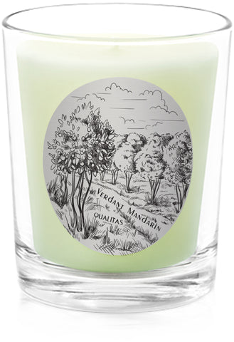 VERDANT MANDARIN - 100% Pure Beeswax Candles Made in USA | Qualitas Candles 