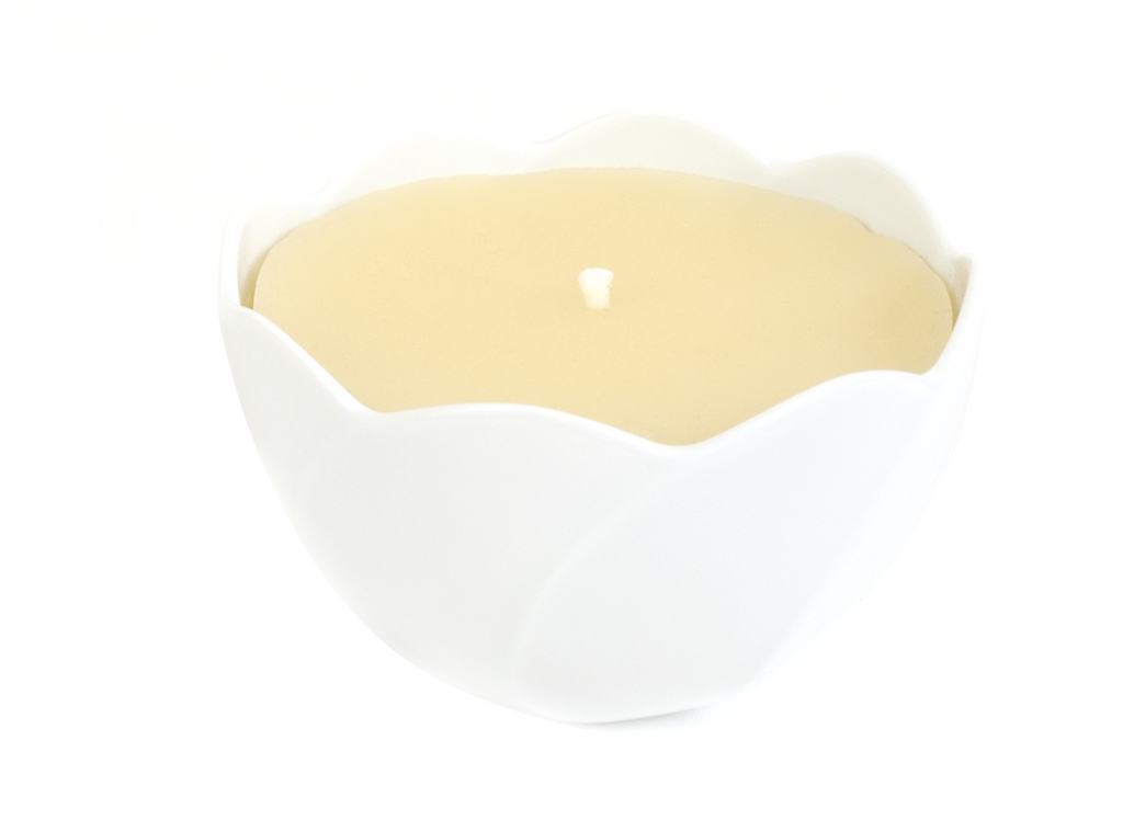 Meissen Water Lily - 100% Pure Beeswax Candles Made in USA | Qualitas Candles 